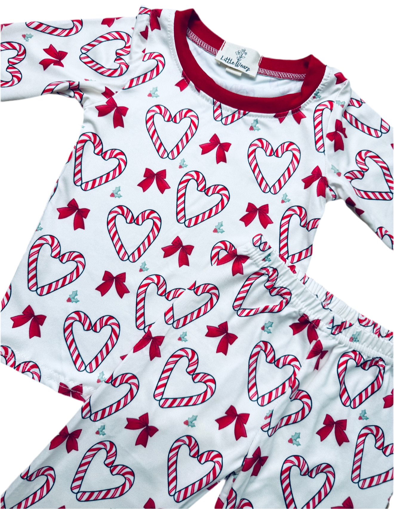 Christmas Candy Cane Pyjamas