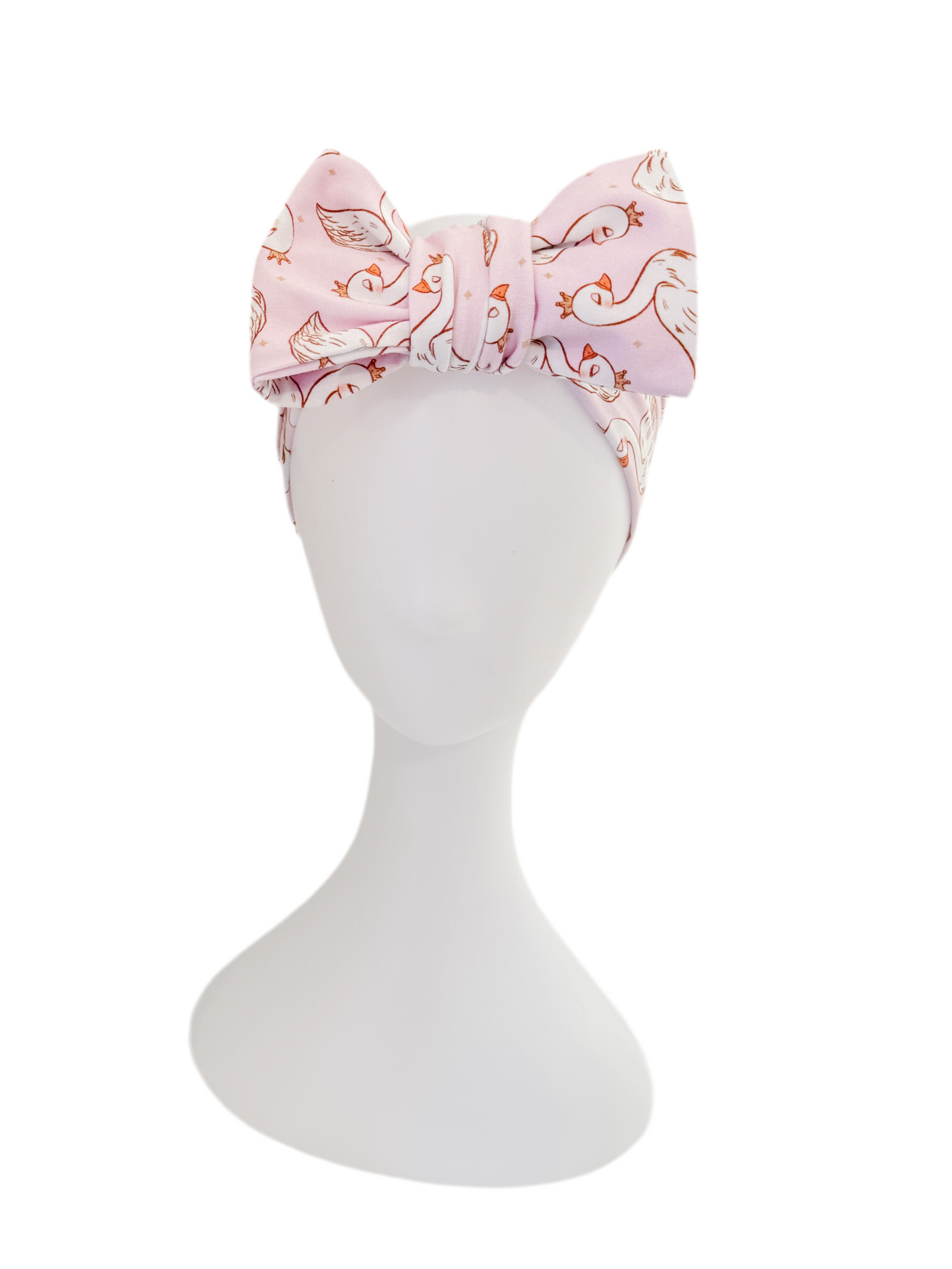 Swan Princess Large Bow Headband