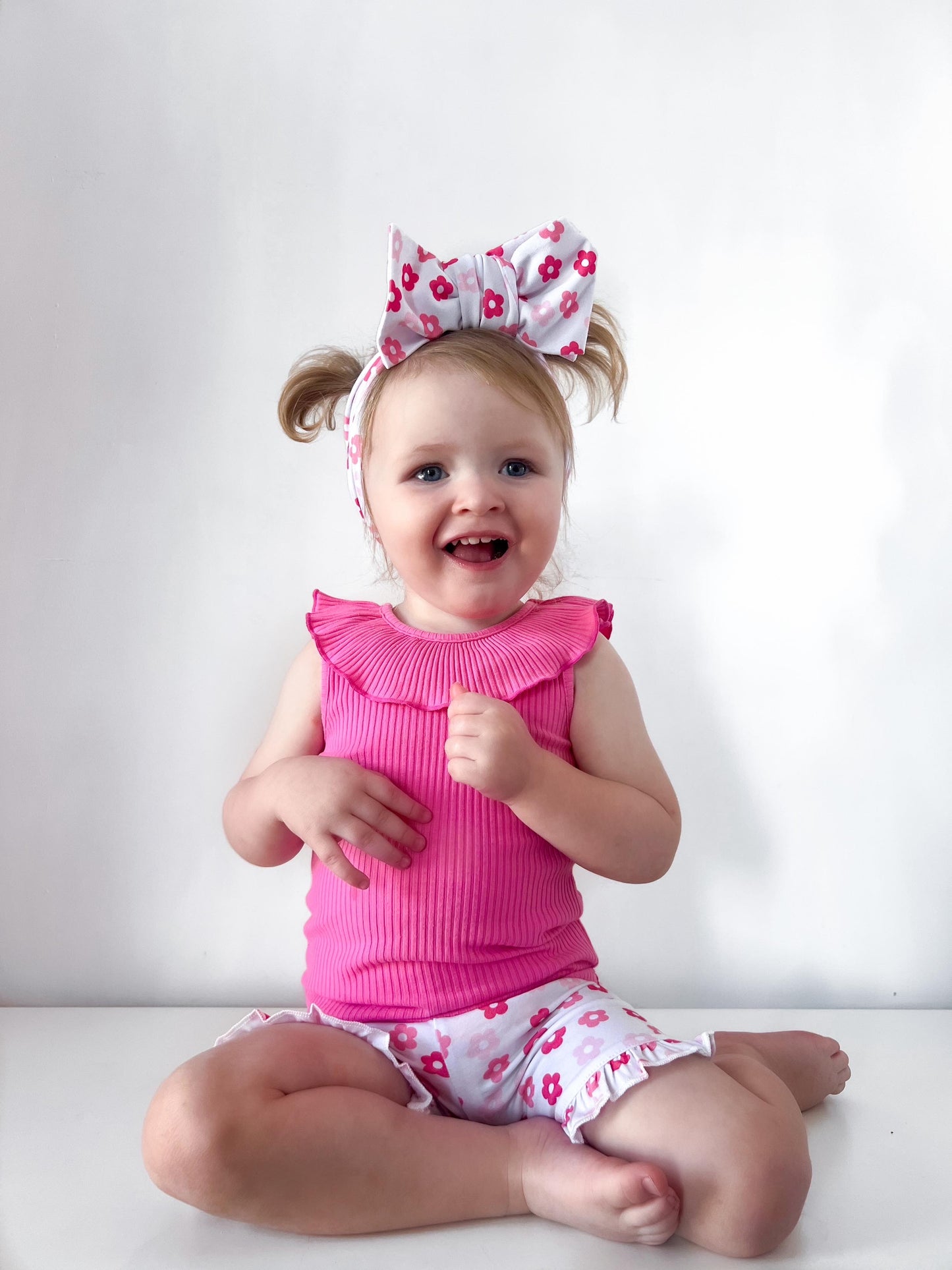 Flower Power Frilly Cycling Shorts