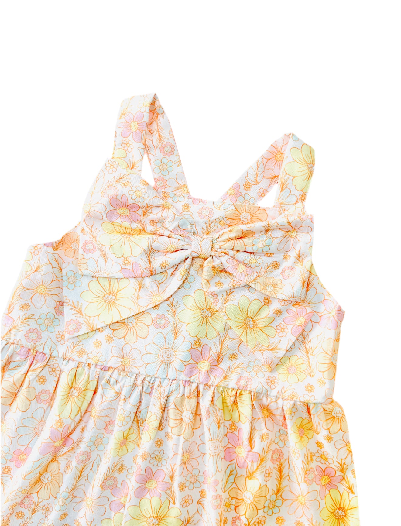 Harper Bow Oversized Playsuit *Size Down One*