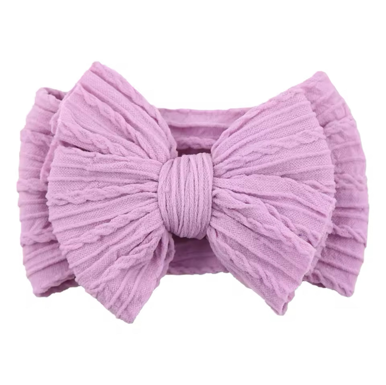Lilac Large Bow Headband