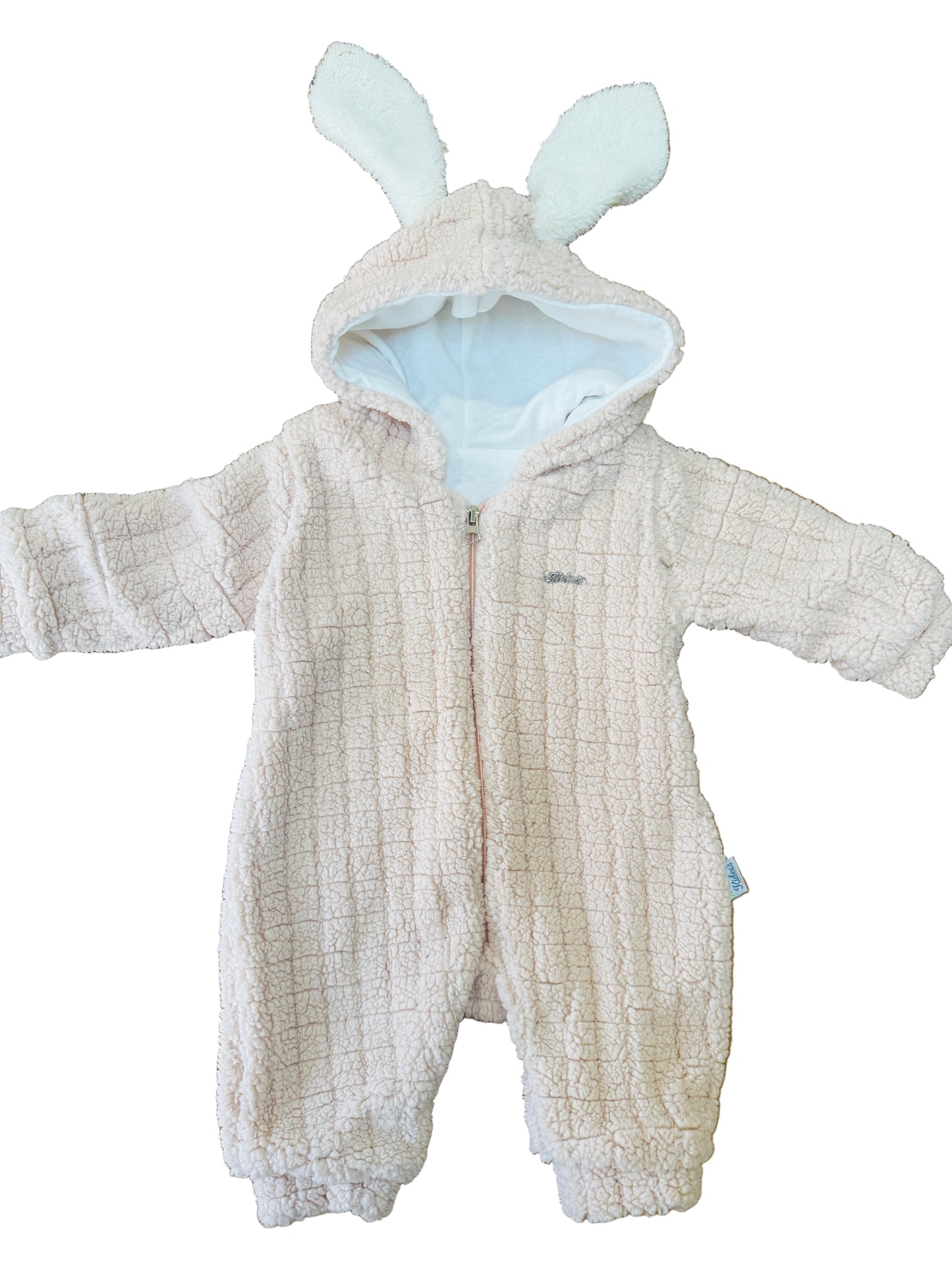 Bunny Ears Fluffy Snowsuit