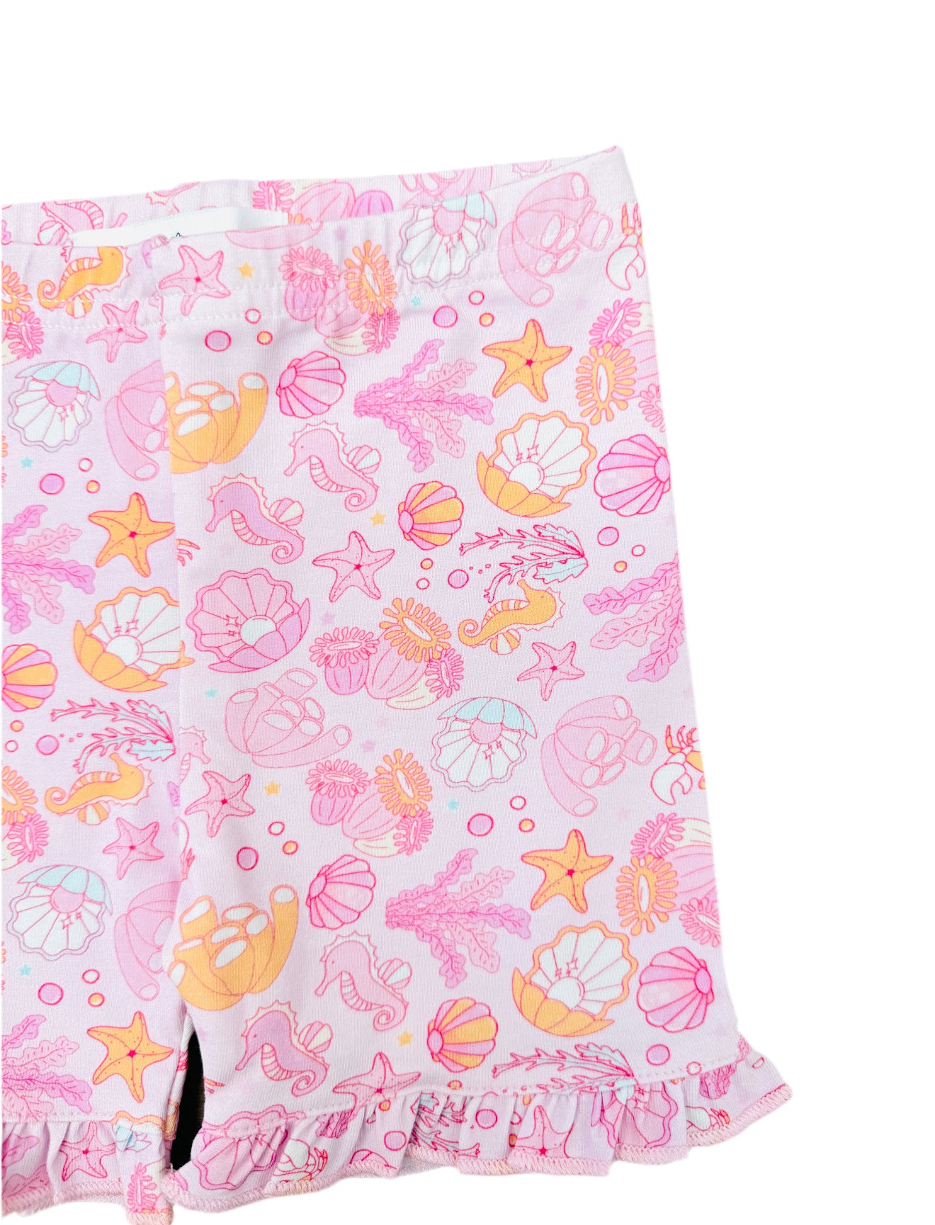 Under The Sea Frilly Cycling Shorts