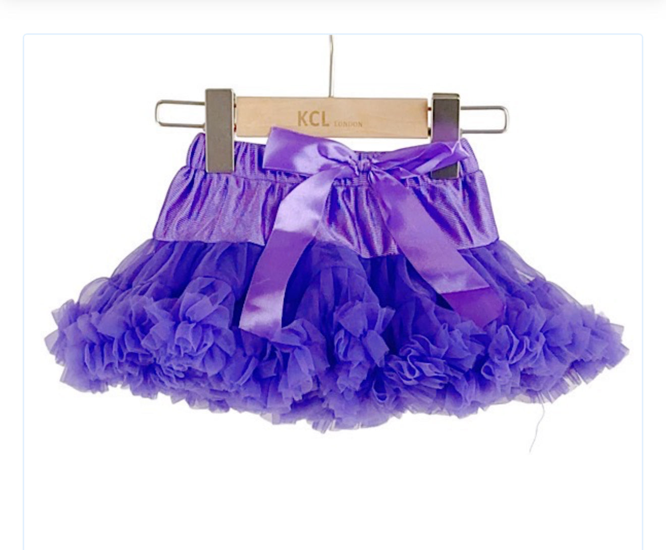 Purple Bow Tutu