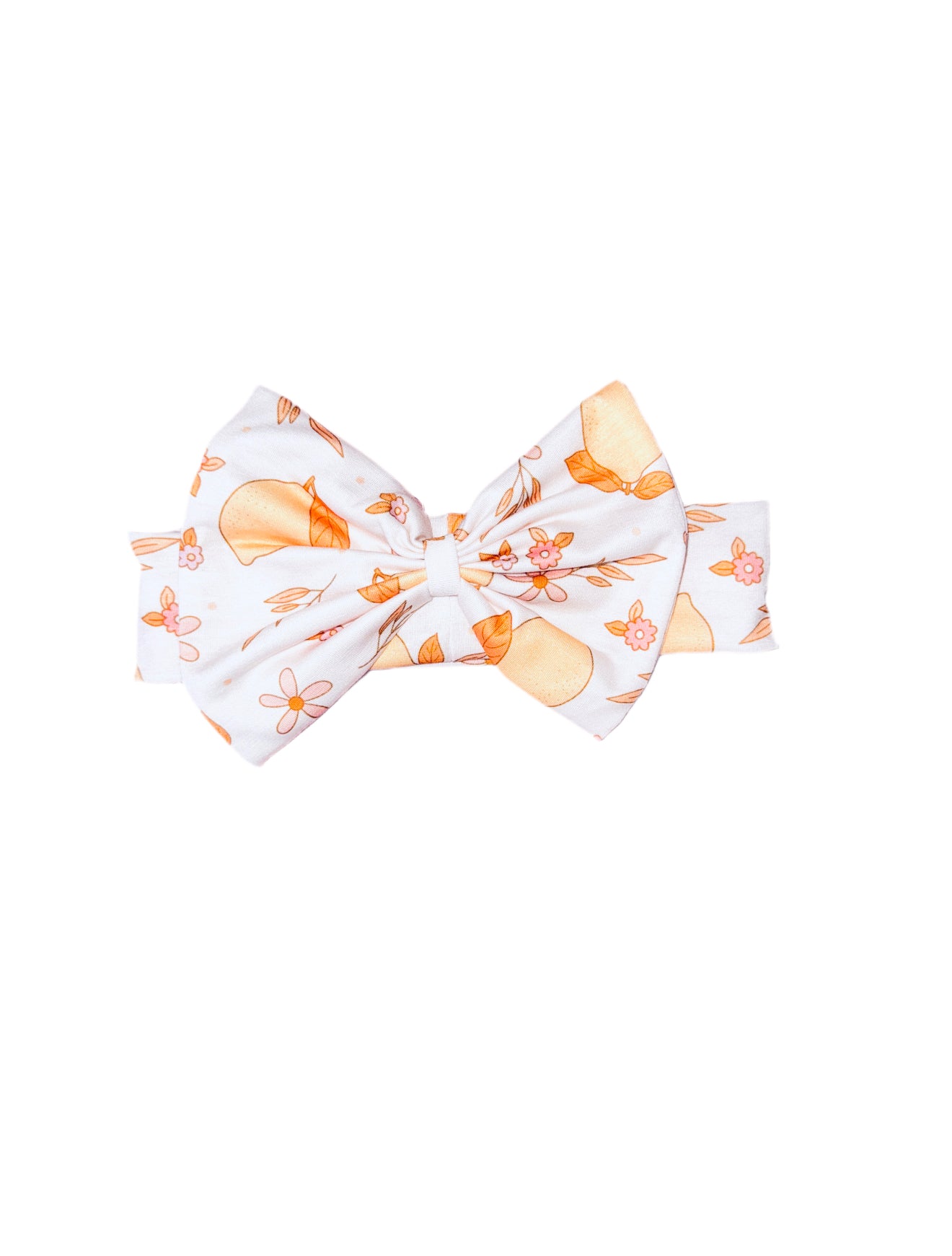 Lemon Burst Bow Headband