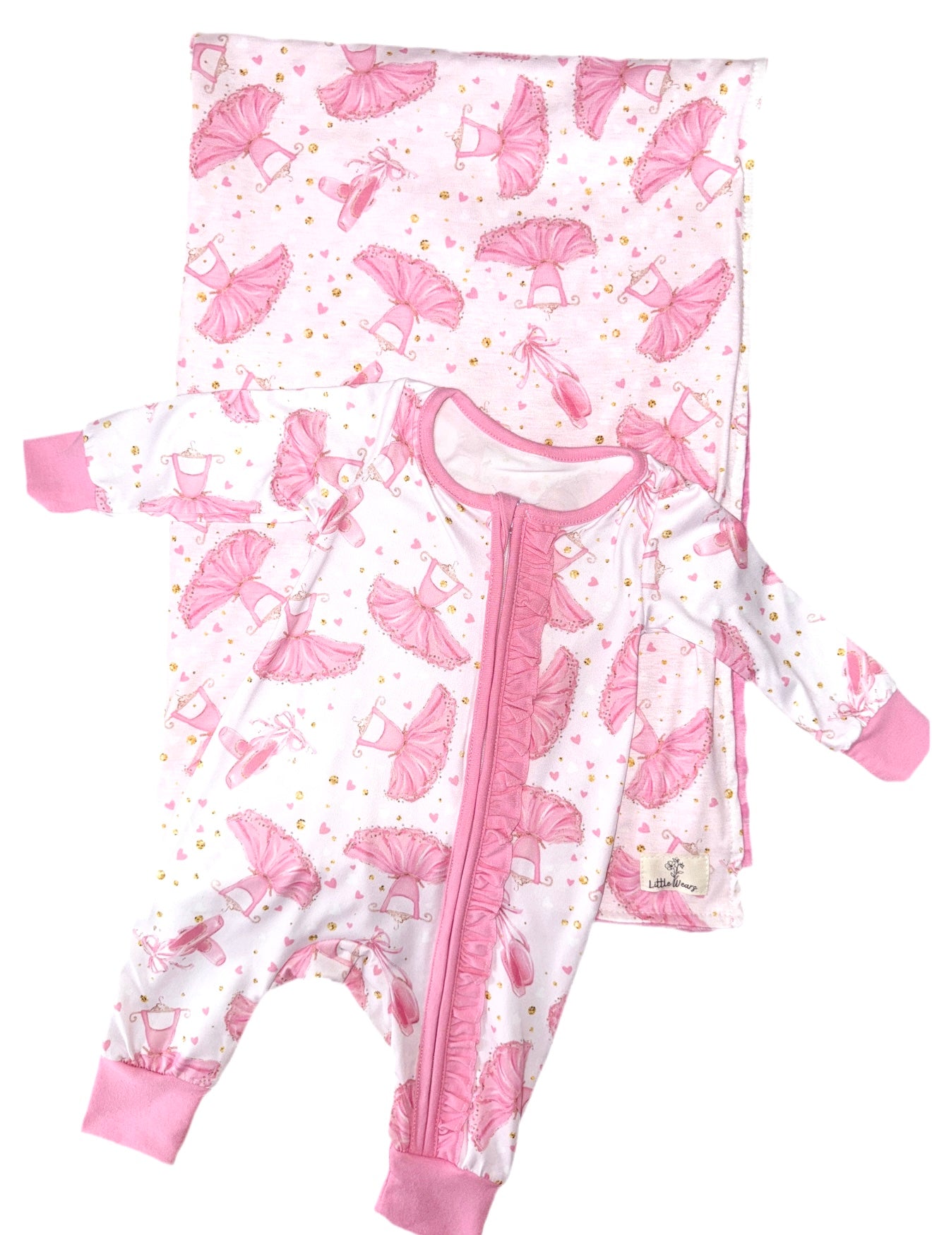 Ballerina Frilly Babygrow