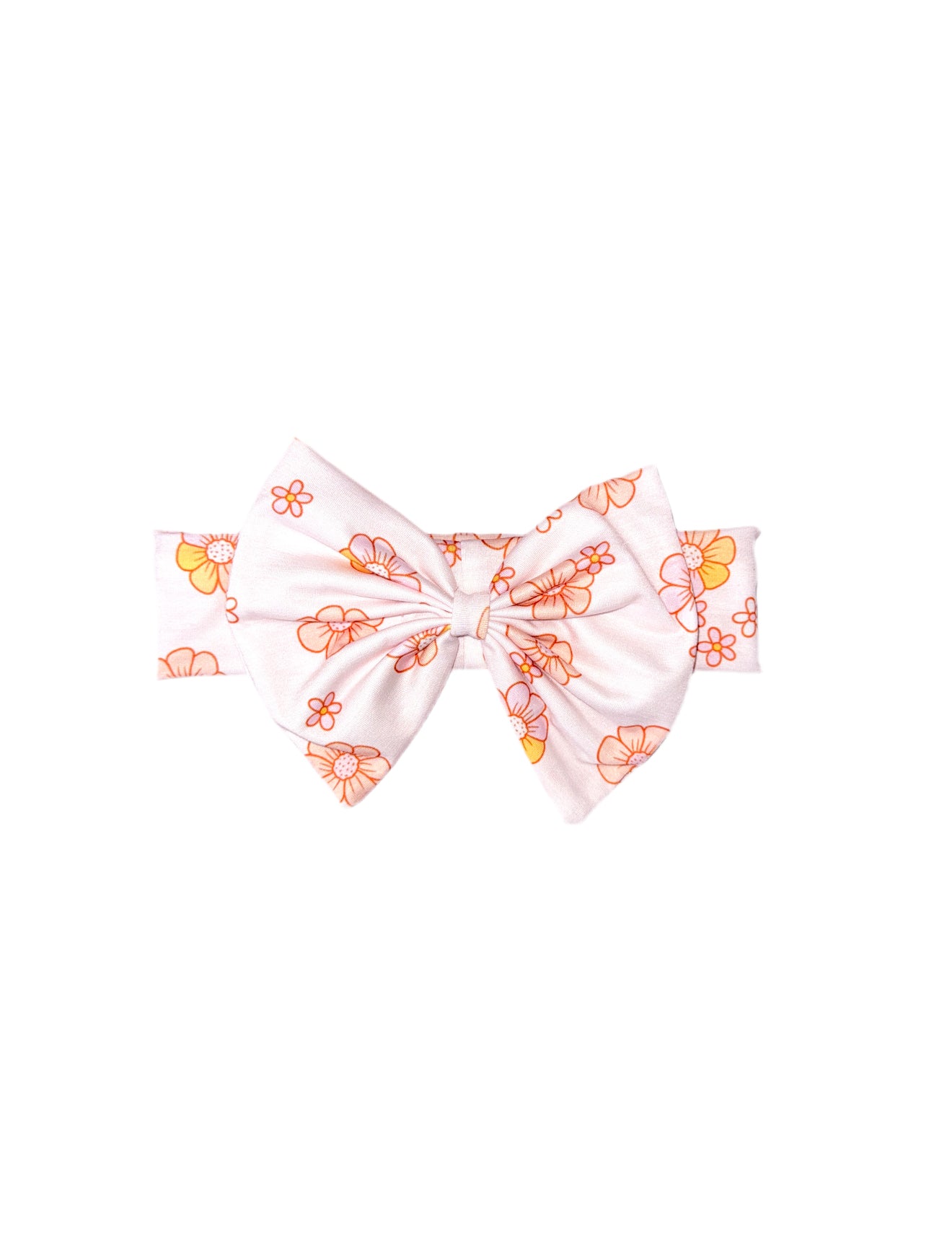 Peachy Perfect Bow Headband