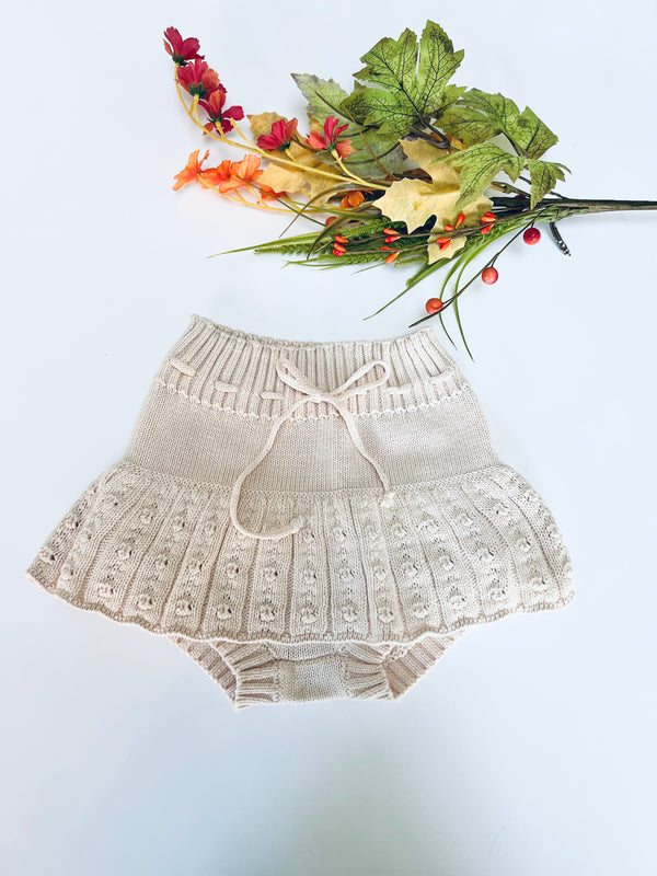 Knitted Skirted Bloomers
