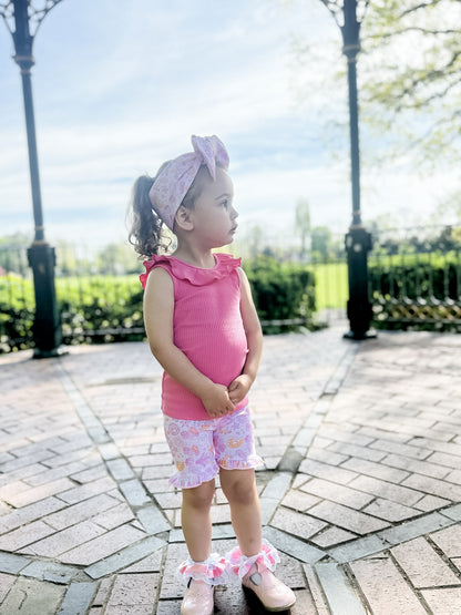 Under The Sea Frilly Cycling Shorts