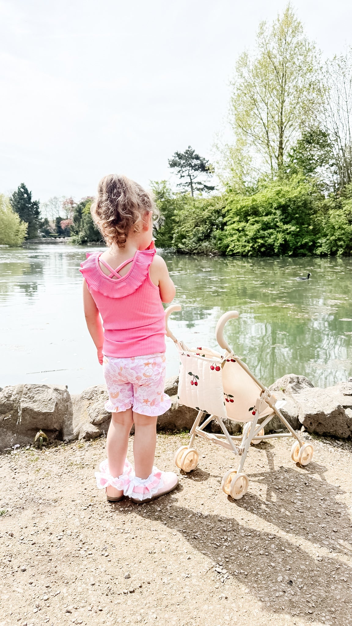 Under The Sea Frilly Cycling Shorts