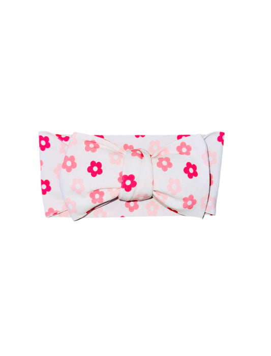 Flower Power Large Bow Headband