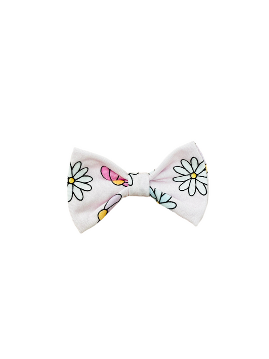 Blooming Daisy Bow Clip