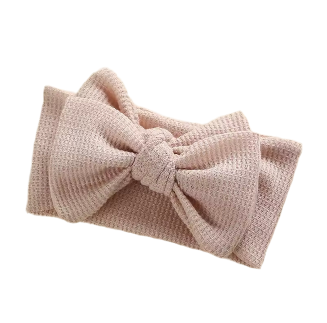 Large Baby Girl Mauve Bow Headband