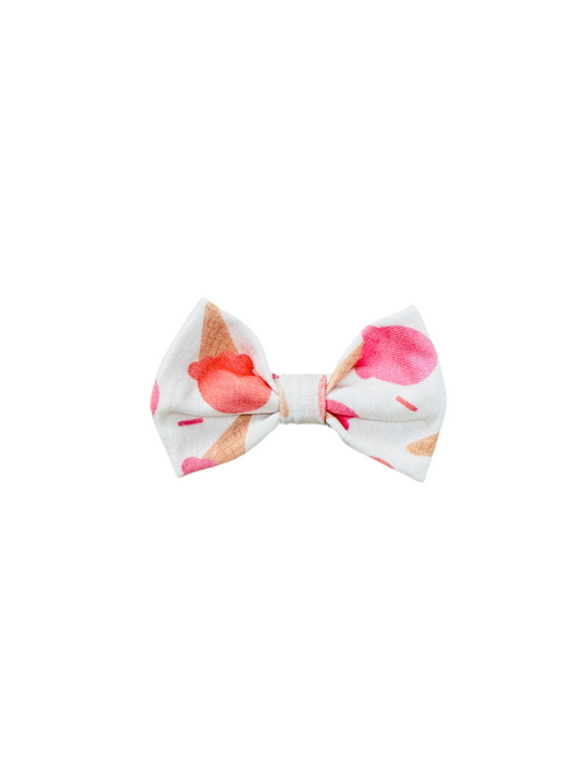 Ice Cream Dream Bow Clip