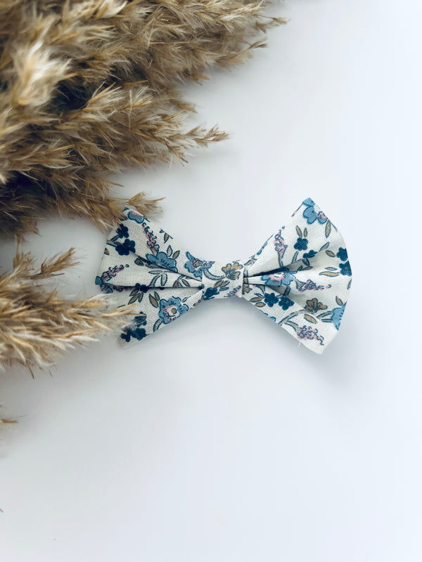 Blue Ivy Bow Clip