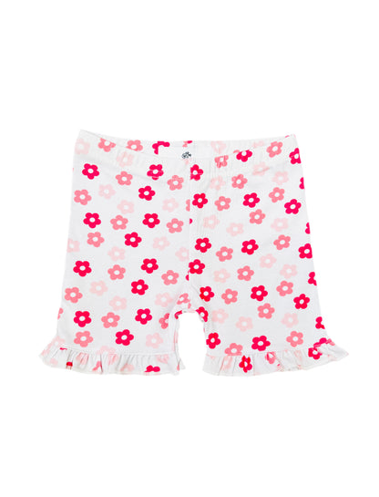 Flower Power Frilly Cycling Shorts