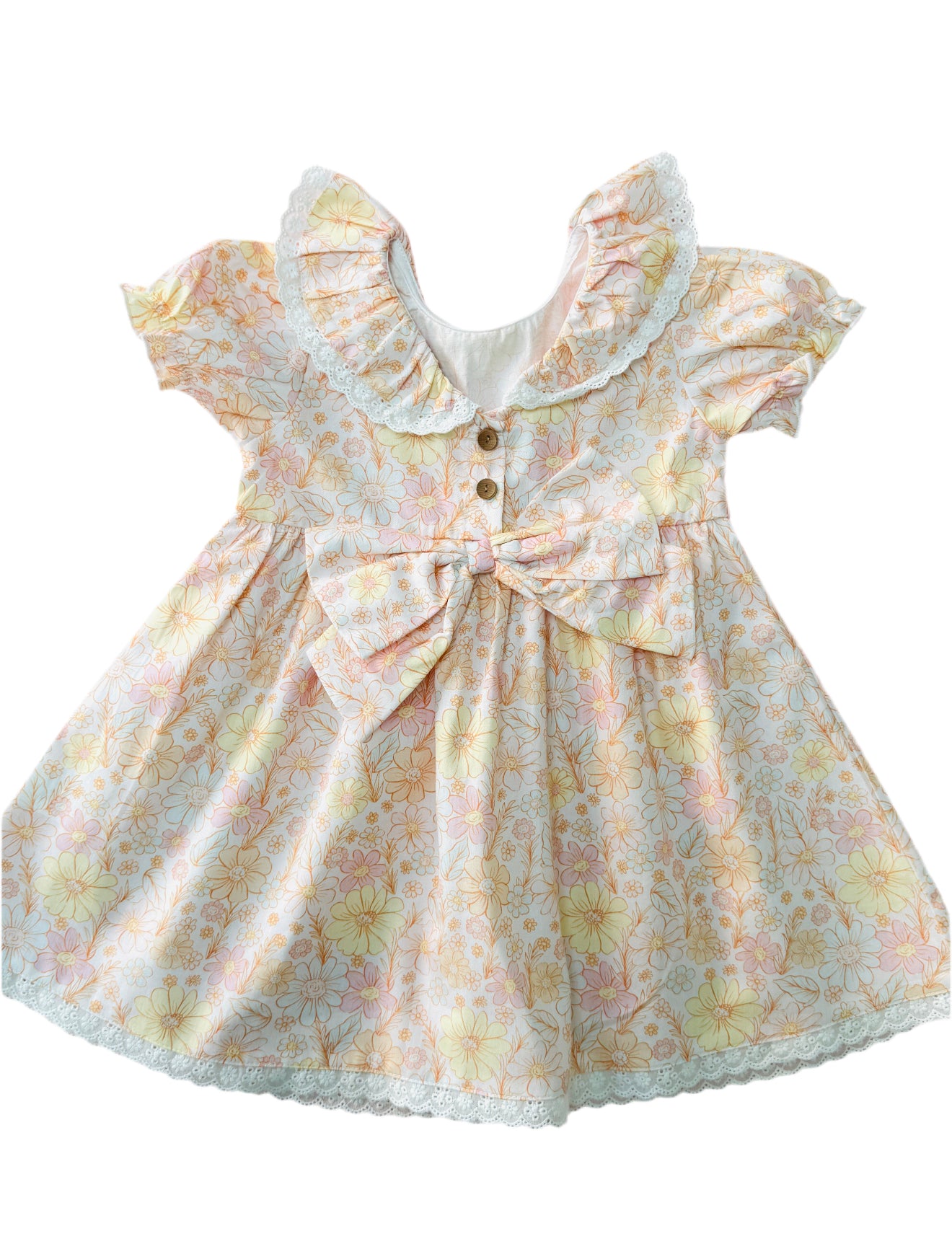 Harper Bow Dress *Size Down One*