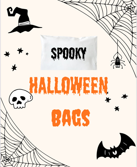 Girls Spooky Halloween Bags