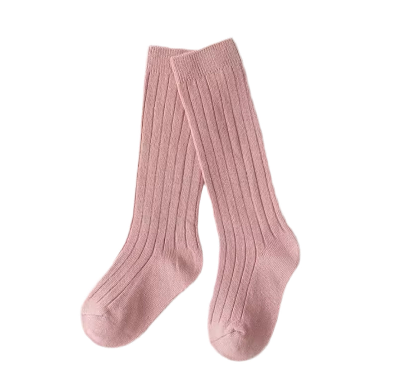 Knee High Dusty Pink Socks