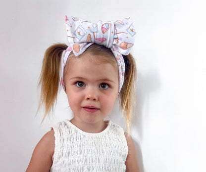 To The Beach Large Bow Headband