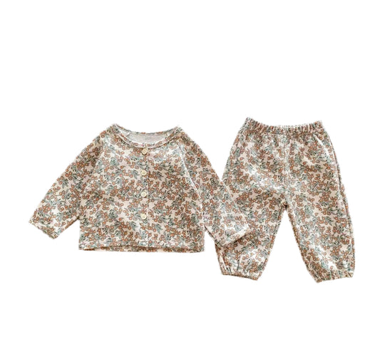 Ditsy Floral Girls Lounge Set