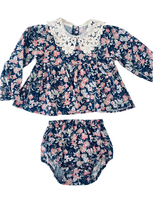 Midnight Bloom Two Piece