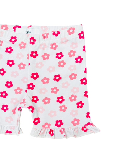 Flower Power Frilly Cycling Shorts