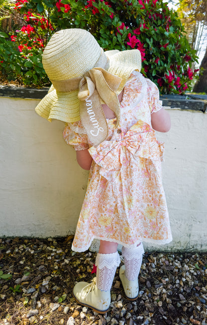 Harper Bow Dress *Size Down One*