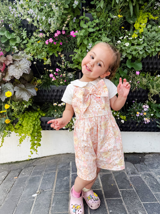 Harper Bow Oversized Playsuit *Size Down One*